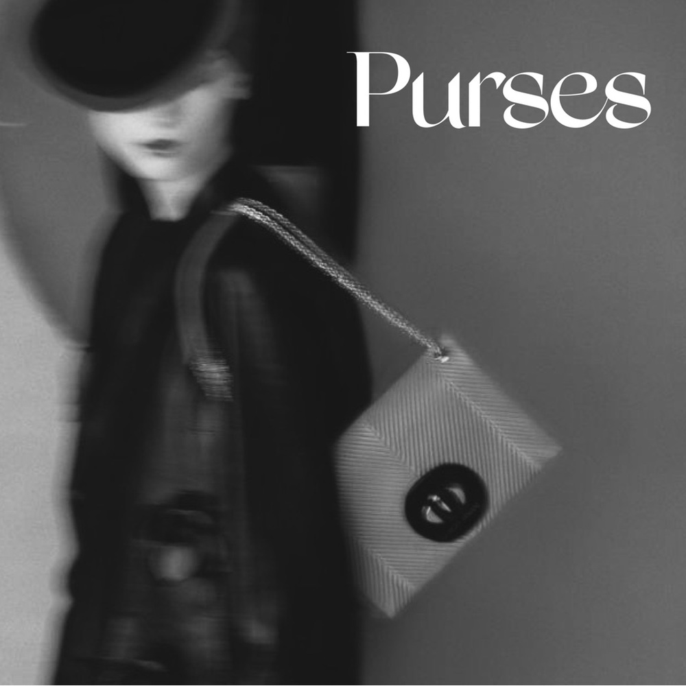 Purses bags section